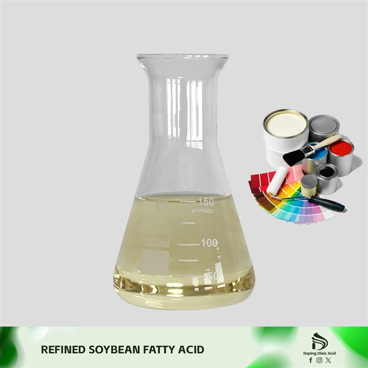Refined Soya Fatty Acid IV130 AV195 SV196 Manufacture Supplier Low Price Good Quality