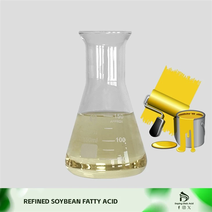 Refined Soya Fatty Acid IV130 AV195 SV196 Manufacture Supplier Low Price Good Quality