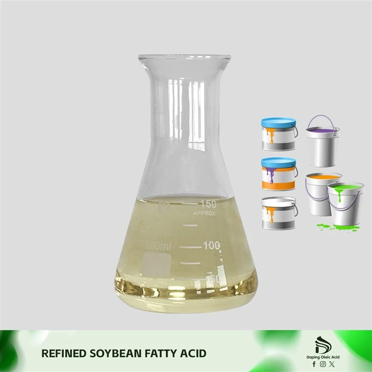 Refined Soya Fatty Acid IV130 AV195 SV196 Manufacture Supplier Low Price Good Quality
