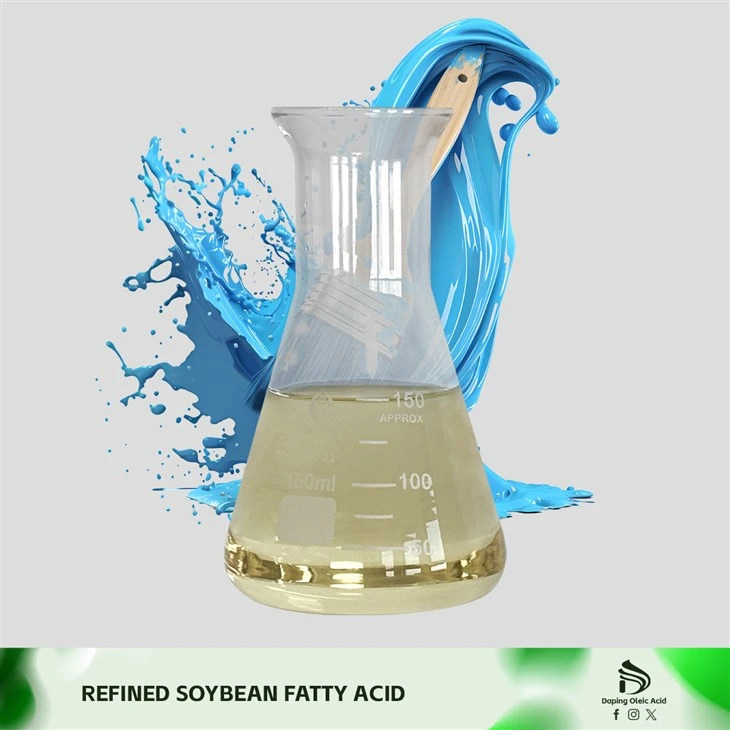 Refined Soya Fatty Acid IV130 AV195 SV196 Manufacture Supplier Low Price Good Quality